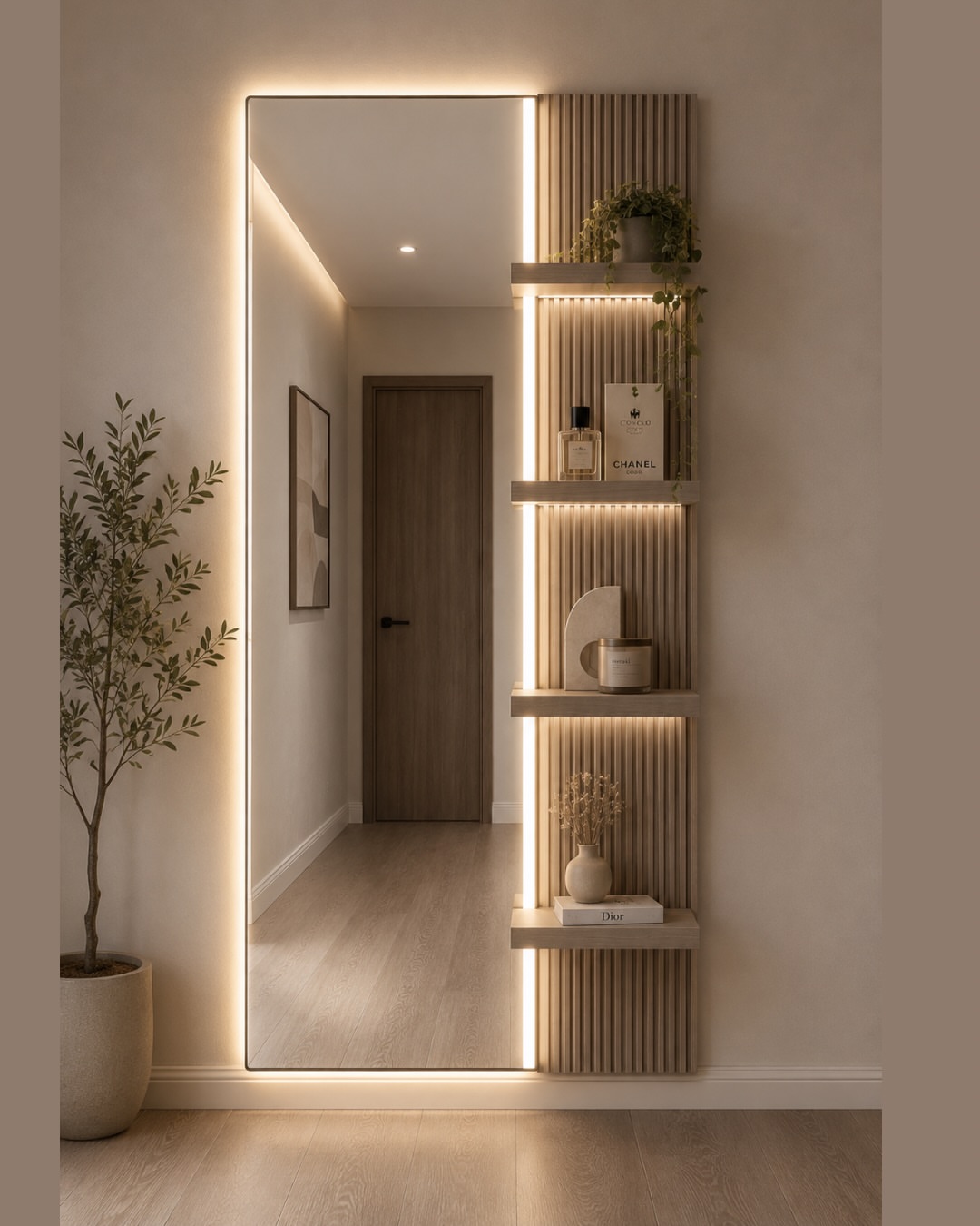 كونسول استقبال خلفية LED - صورة 2